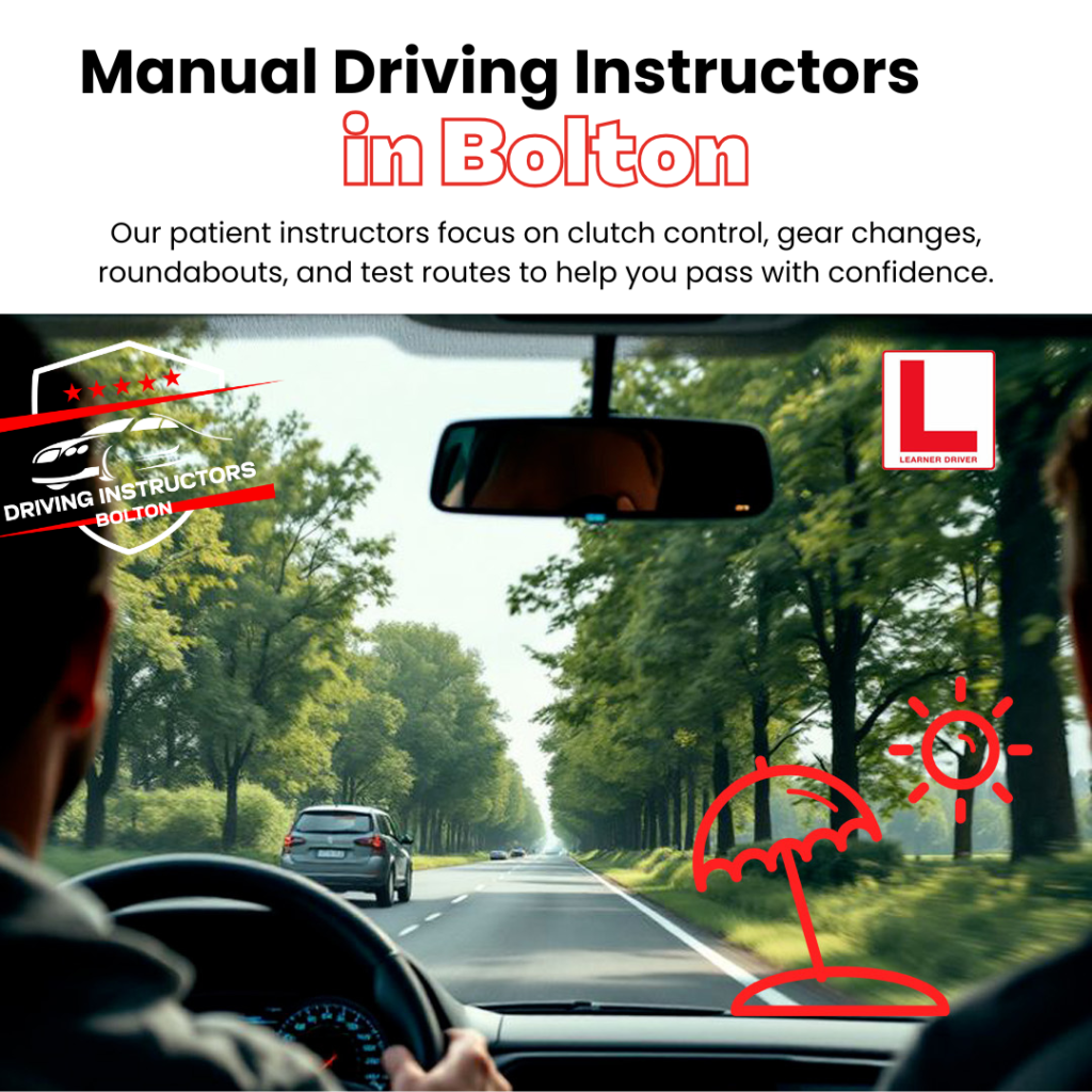 Manual driving instructors in bolton