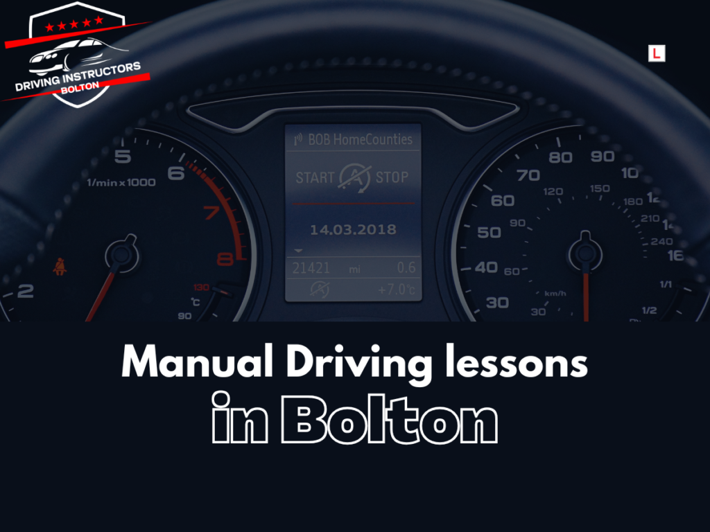 manual driving lessons in bolton